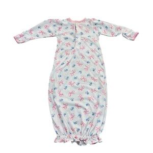 Vintage Carters Baby Sleeper Gown Layette